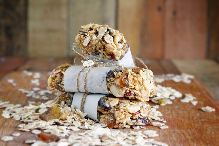 Protein bars berry