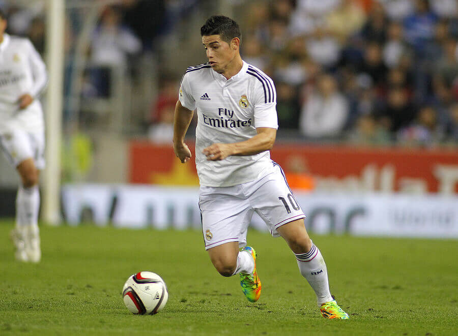James Rodríguez is another of the figures that has gone through Portuguese football.