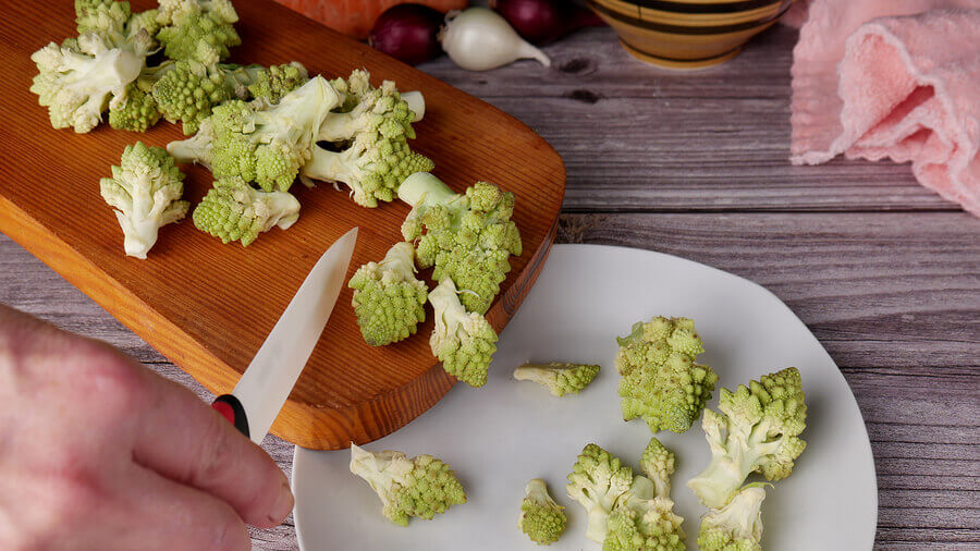 healthy starters romanesco