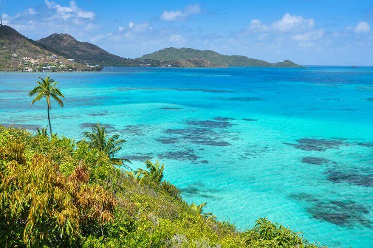 The beautiful crystaline water of Isla de Providencia