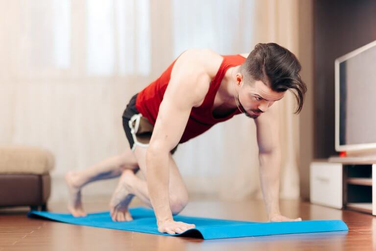 Mountain Climbers for Losing Weight and Toning Legs