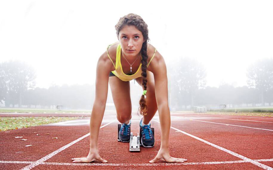 track and field foot races
