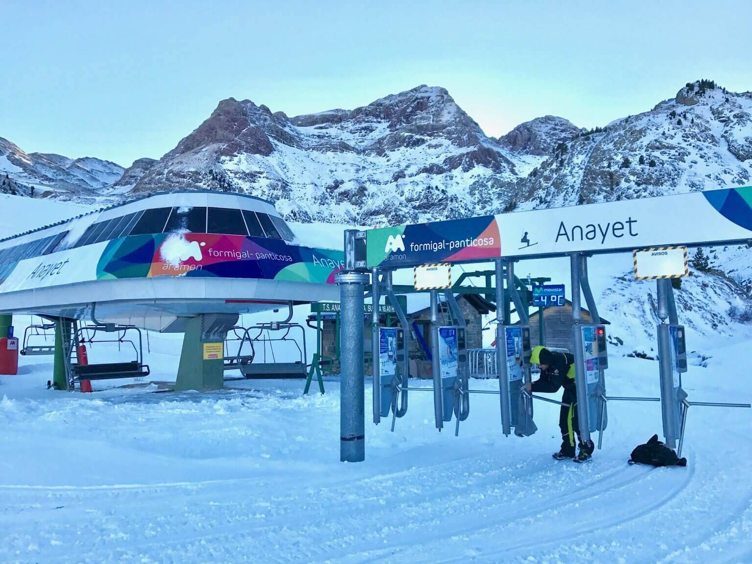 The Formigal-Panticosa ski resort in Spain.