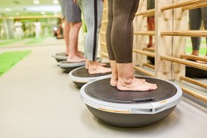 Balance training can help injury recovery.