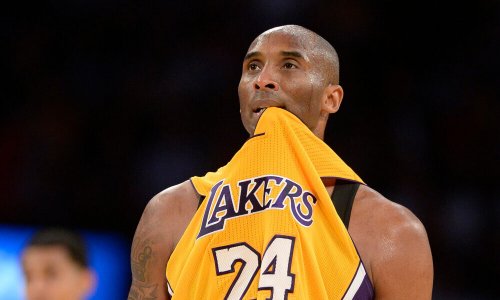 Kobe Bryant who plays for the los angeles lakers.