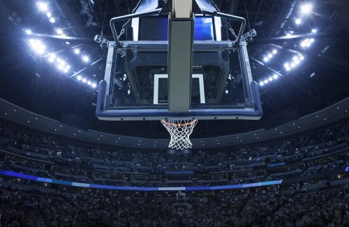 A professional basketball stadium.