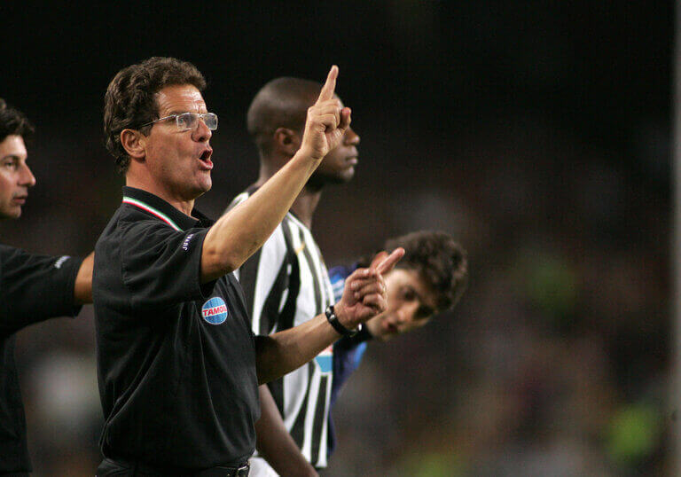 Fabio Capello as a coach