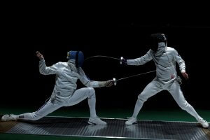 Fencing has actually been in all of the Olympics.