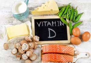 Sources of vitamin D.