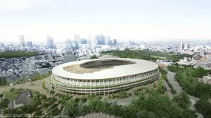 Tokyo Olympic Stadium.