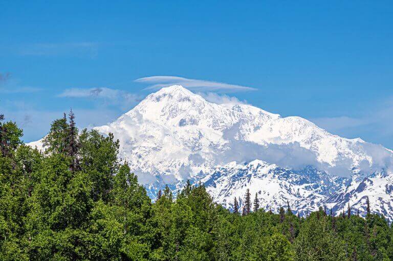 The Denali mountain is one of the most difficult peaks to climb