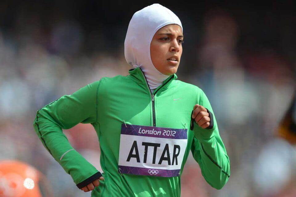 Sarah attar muslim athlete