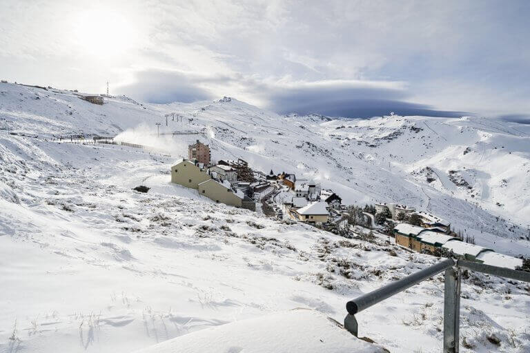 A small town near Sierra Nevada another one of the best ski locations in the world