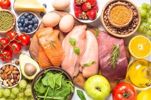 A large collection of protein sources.