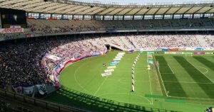 Ajinomoto Stadium is ready for the Tokyo 2020 Olympics.