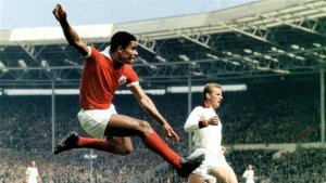 Eusebio, one of the best European soccer players.