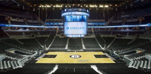 The Barclays Center, one of the best basketball stadiums in the world.