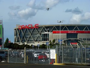 The Oracle Center in Oakland.