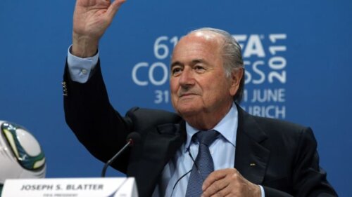 A photo of Joseph Blatter.