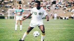 Pele is one of the best goal scorers in soccer history.