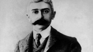 Pierre de Coubertin.