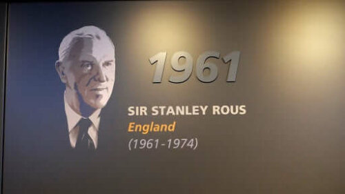 An image of Sir Stanley Rous.