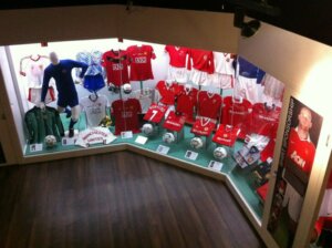 The Old Trafford museum is one of the best soccer museums in the world.