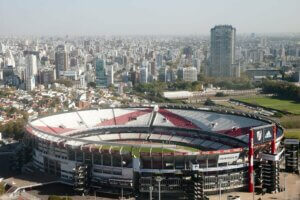 The stadium of River Plate.