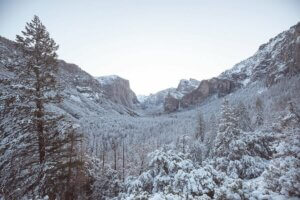 Yosemite Park, which is a popular place to go climbing.