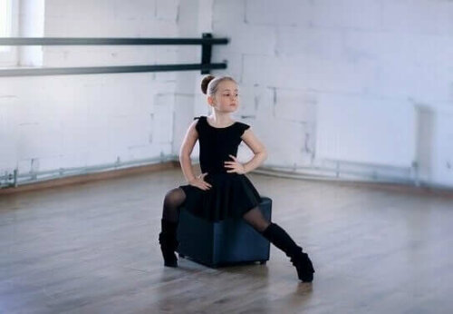 A little dancer kid.