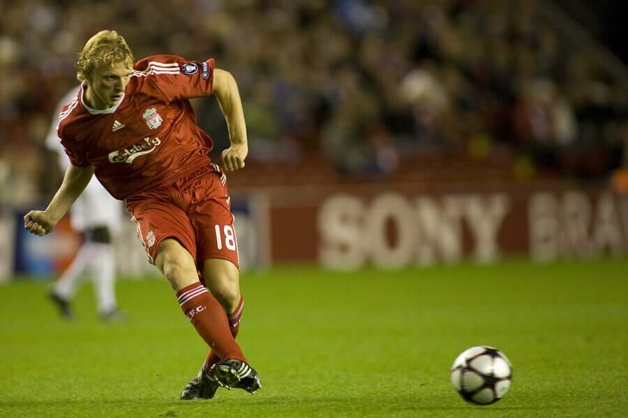 Dirk Kuyt, Liverpool player.