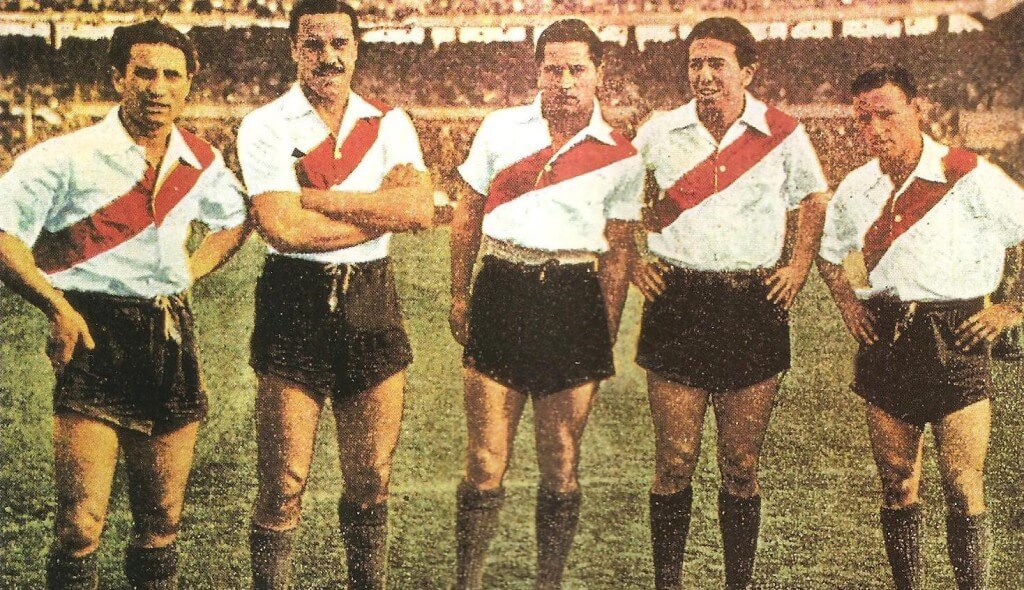 The five players that constituted La Máquina