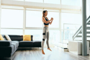 Squats with jumps
