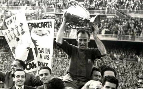 Cesar Rodríguez, one of the best Spanish La Liga players.