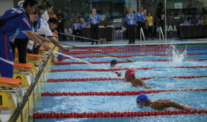 Paralympic Blind Swimming