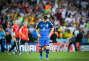 The World Cup between Germany and Argentina.