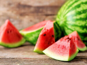 Hydrating watermelon