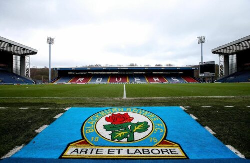 Ewood Park soccer stadium.