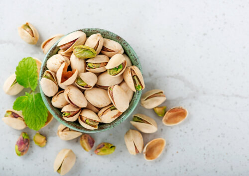 Pistachios.