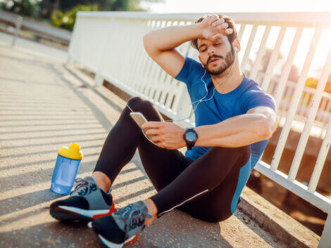 A runner who is feeling burnout