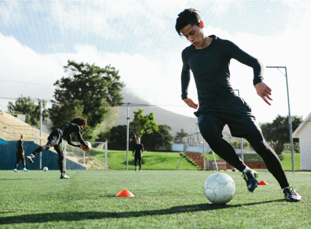 footballer returning after completing recovery process