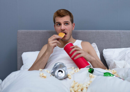 Anxiety can cause emotional hunger.