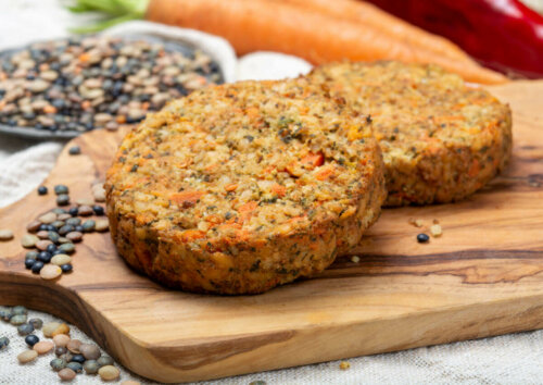 Lentils are low in calories.