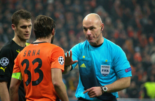 Howard won the title for best referee twice.