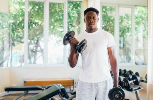 The bicep curl is ideal for developing your biceps.