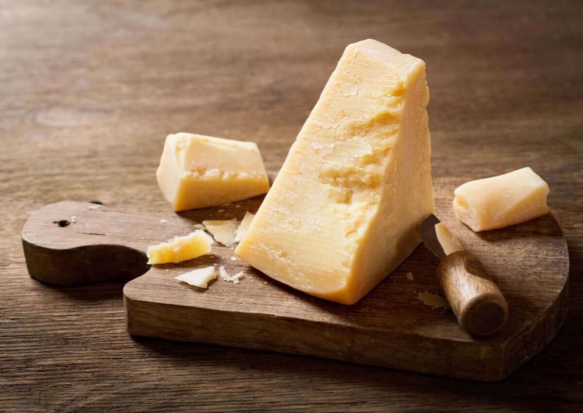 Parmesan cheese.