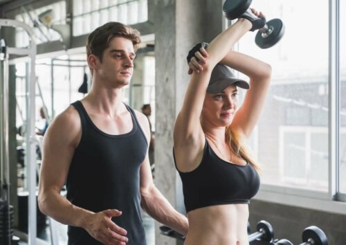 Strength exercises are key to burning fat.